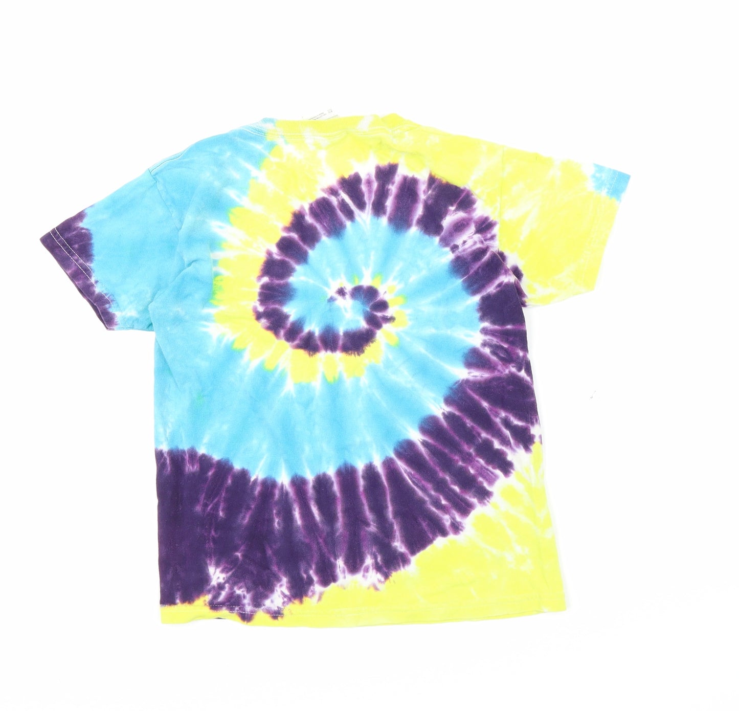 Gildan Boys Multicoloured   Basic T-Shirt Size XS  - Tie Dye