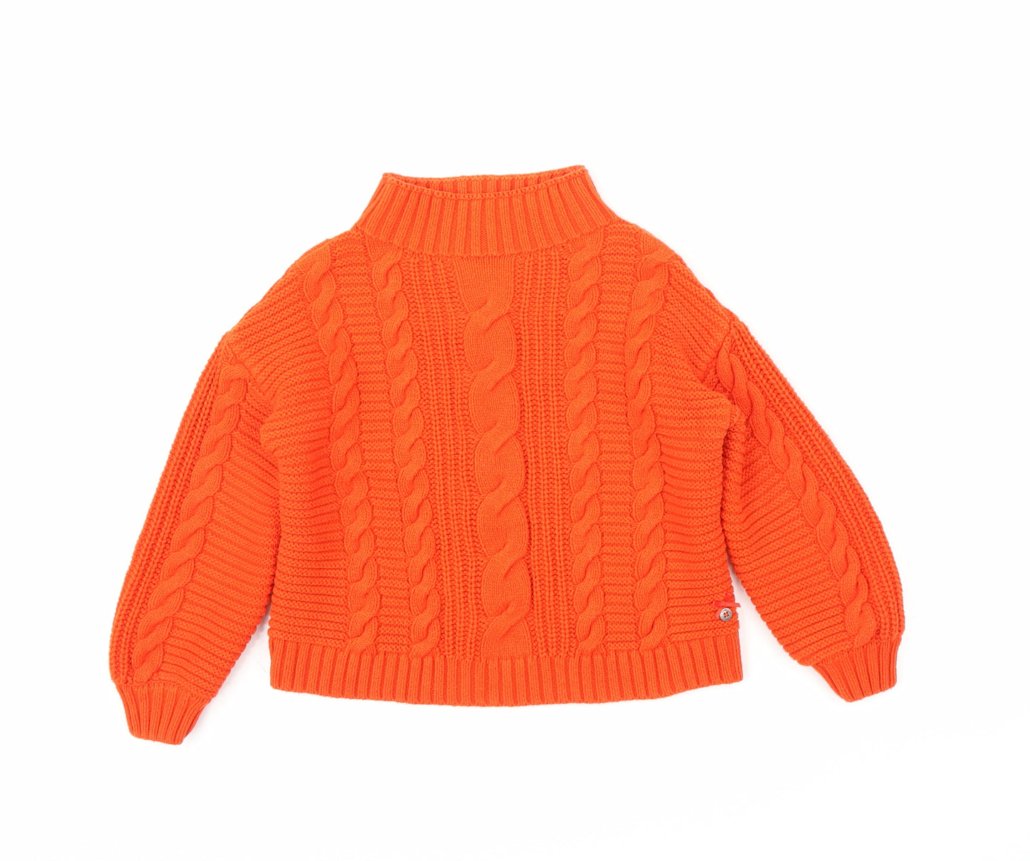 Debenhams Girls Red   Pullover Jumper Size 7 Years