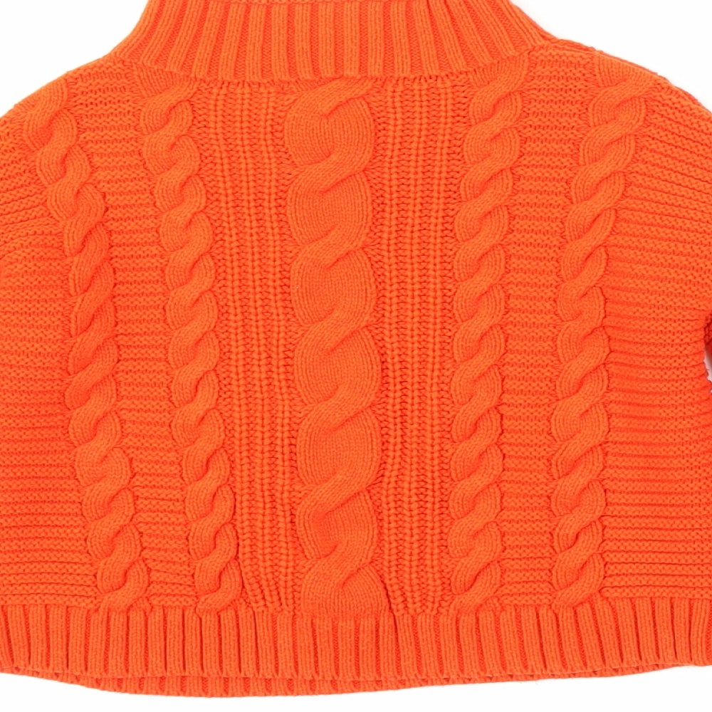 Debenhams Girls Red   Pullover Jumper Size 7 Years