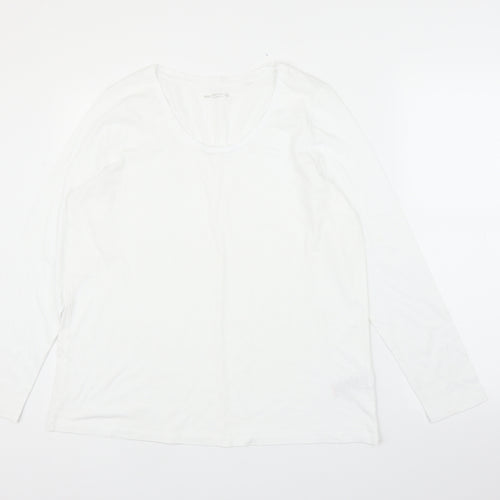 NEXT Womens White   Basic T-Shirt Size 16