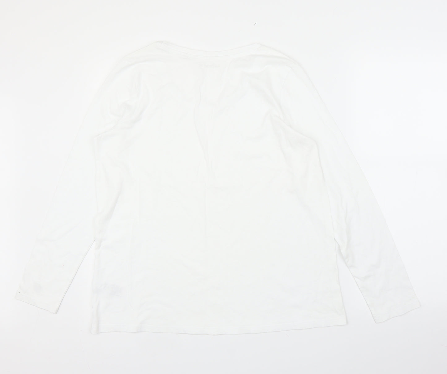 NEXT Womens White   Basic T-Shirt Size 16