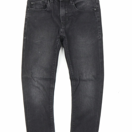 NEXT Boys Black  Denim Skinny Jeans Size 6 Years