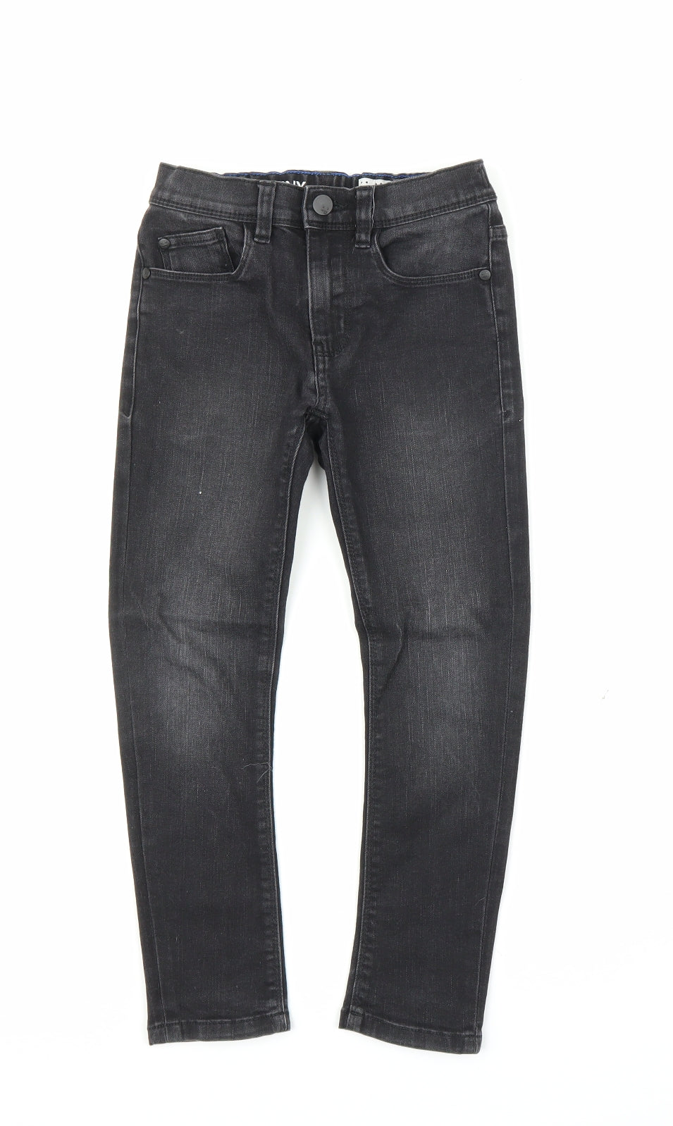 NEXT Boys Black  Denim Skinny Jeans Size 6 Years