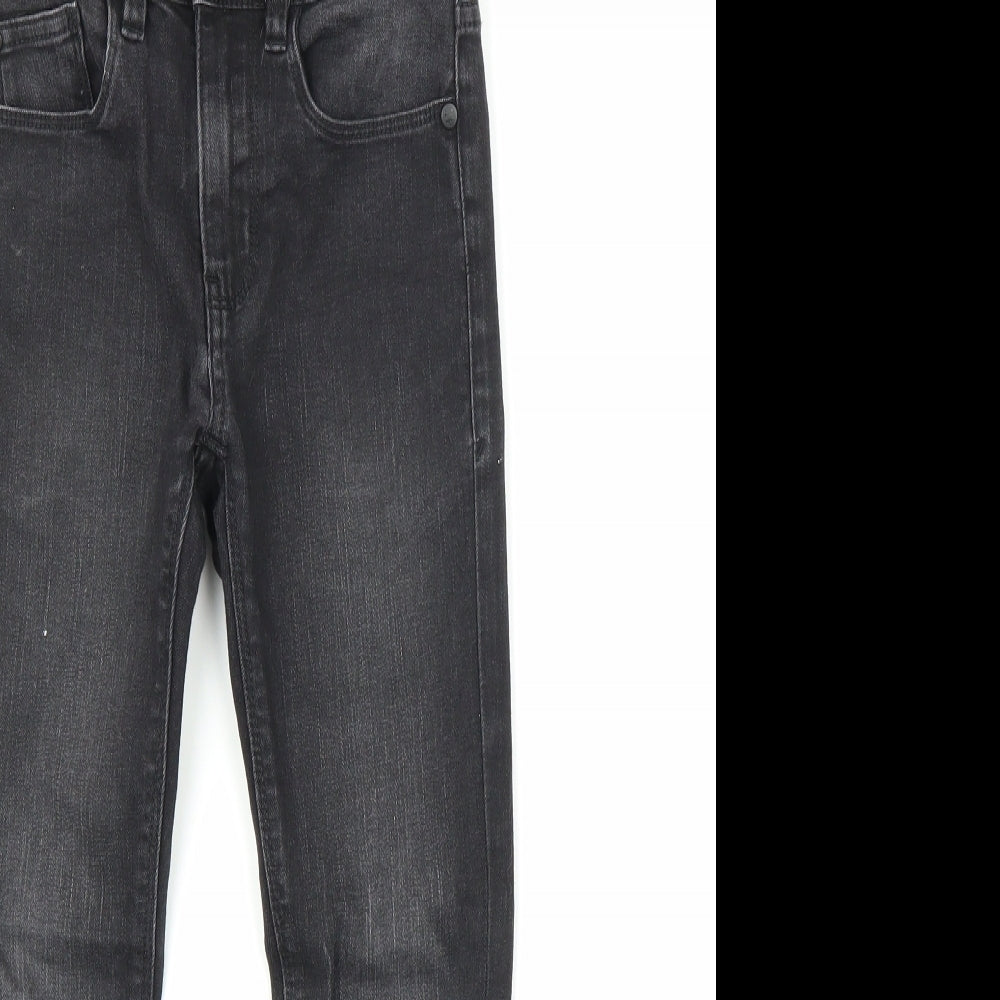 NEXT Boys Black  Denim Skinny Jeans Size 6 Years