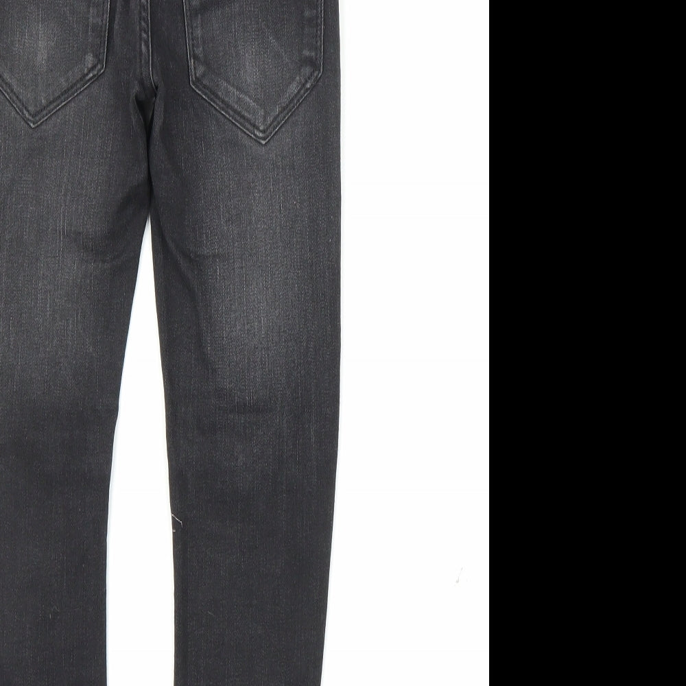 NEXT Boys Black  Denim Skinny Jeans Size 6 Years