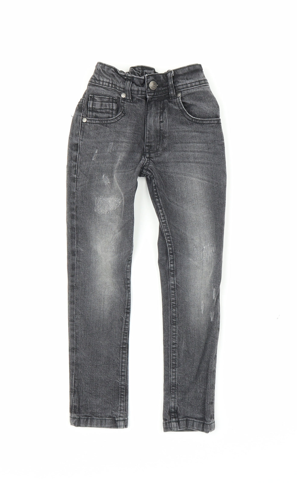 George Boys Grey  Denim Skinny Jeans Size 5-6 Years