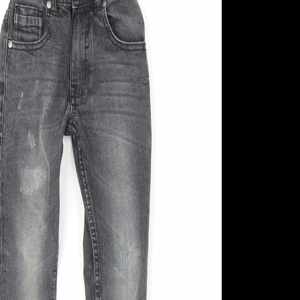George Boys Grey  Denim Skinny Jeans Size 5-6 Years