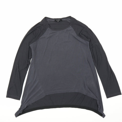 Life with Bird Womens Grey   Basic Blouse Size 10