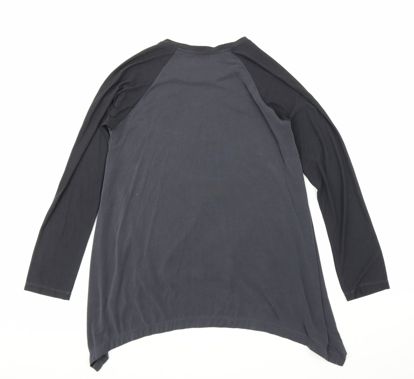 Life with Bird Womens Grey   Basic Blouse Size 10