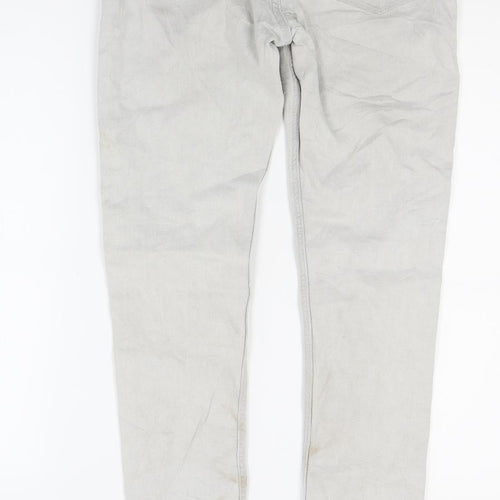 H&M Boys Beige  Denim Skinny Jeans Size 12 Years