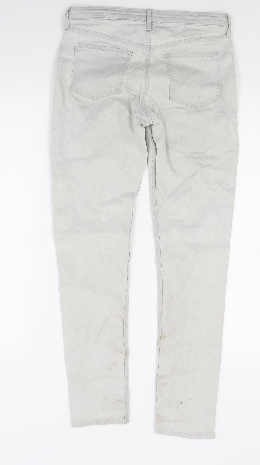 H&M Boys Beige  Denim Skinny Jeans Size 12 Years