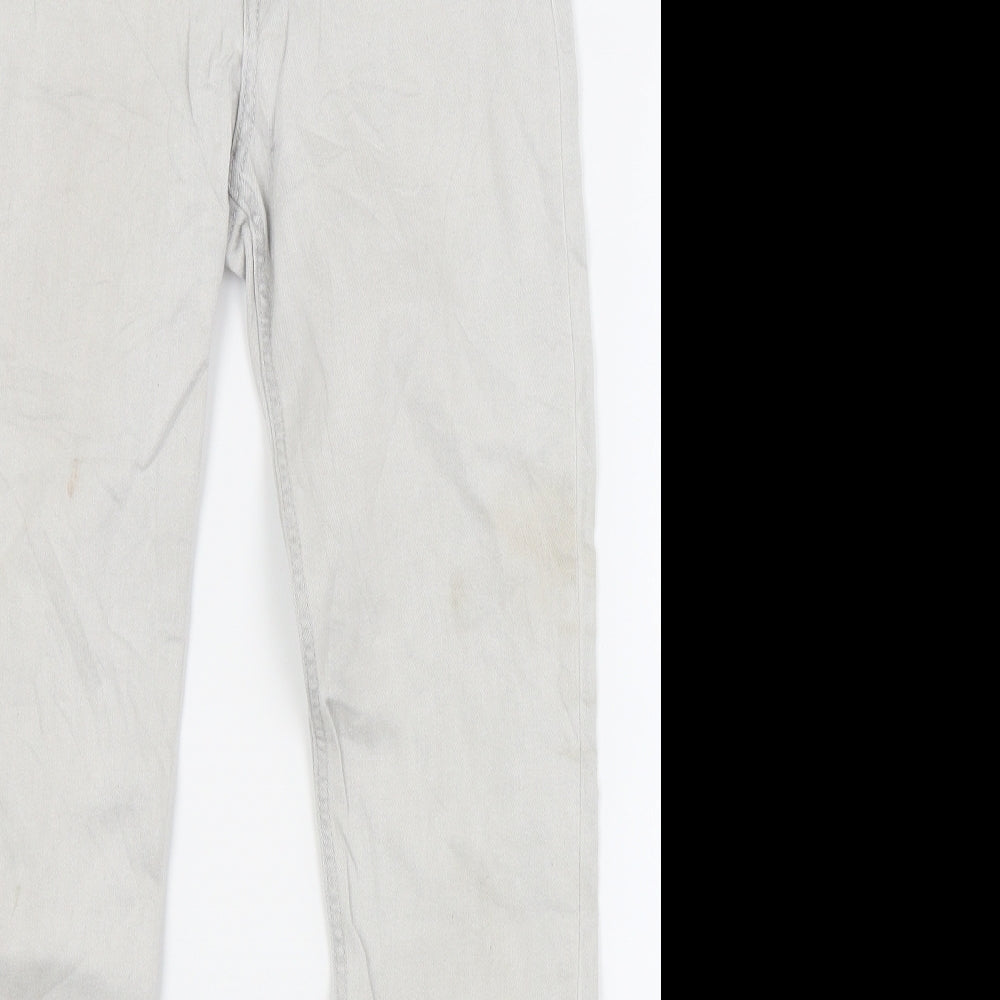 H&M Boys Beige  Denim Skinny Jeans Size 12 Years
