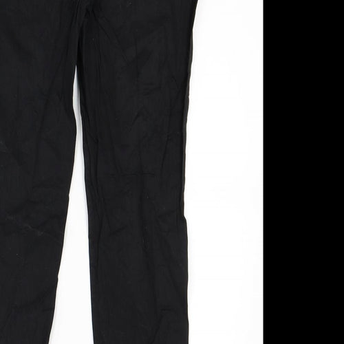 Warehouse Womens Black   Trousers  Size 12 L25 in