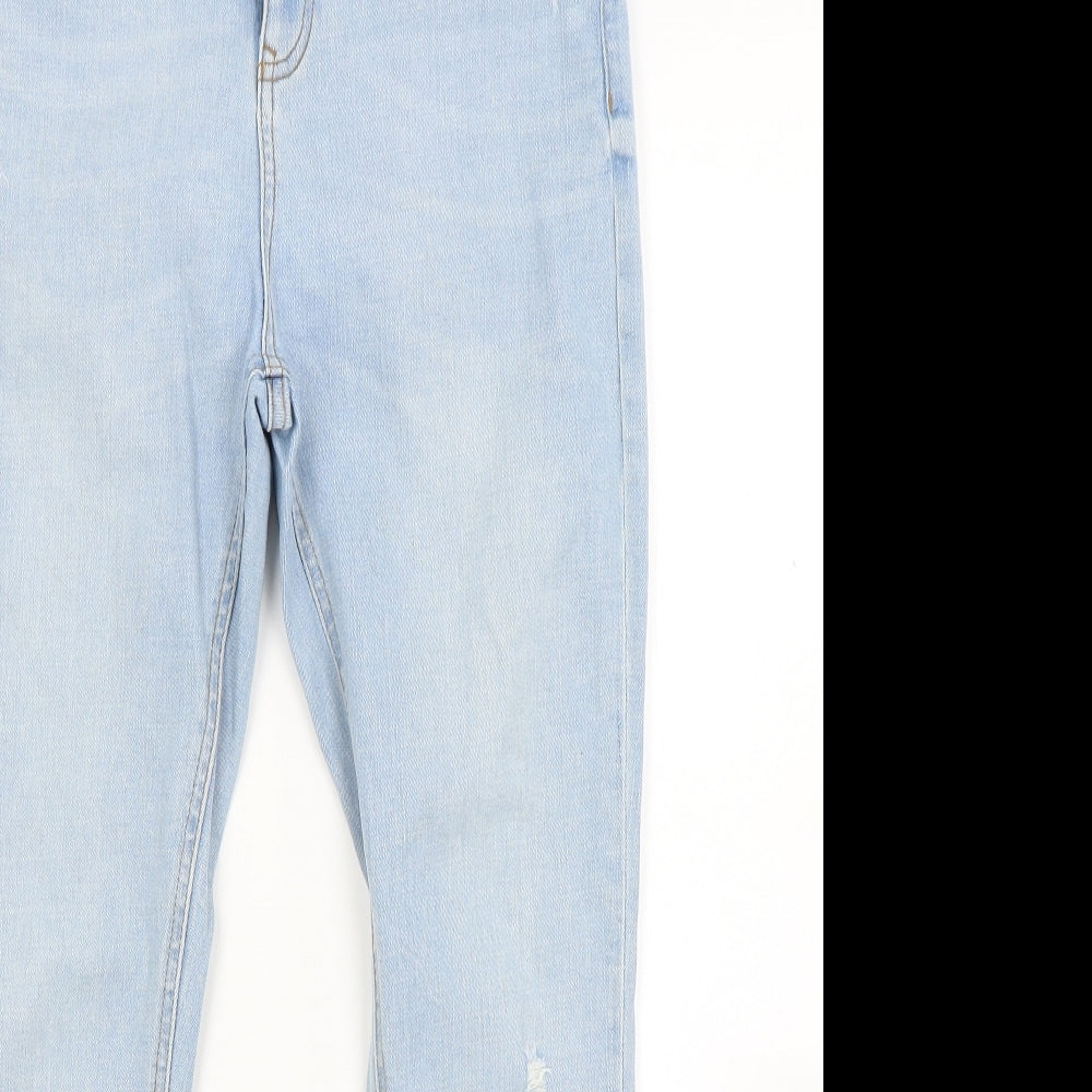 Primark Womens Blue  Denim Skinny Jeans Size 12 L25 in