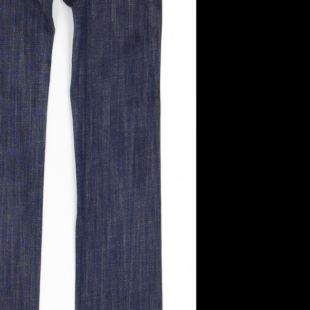 Rock & Republic Womens Blue  Denim Straight Jeans Size 10 L31 in