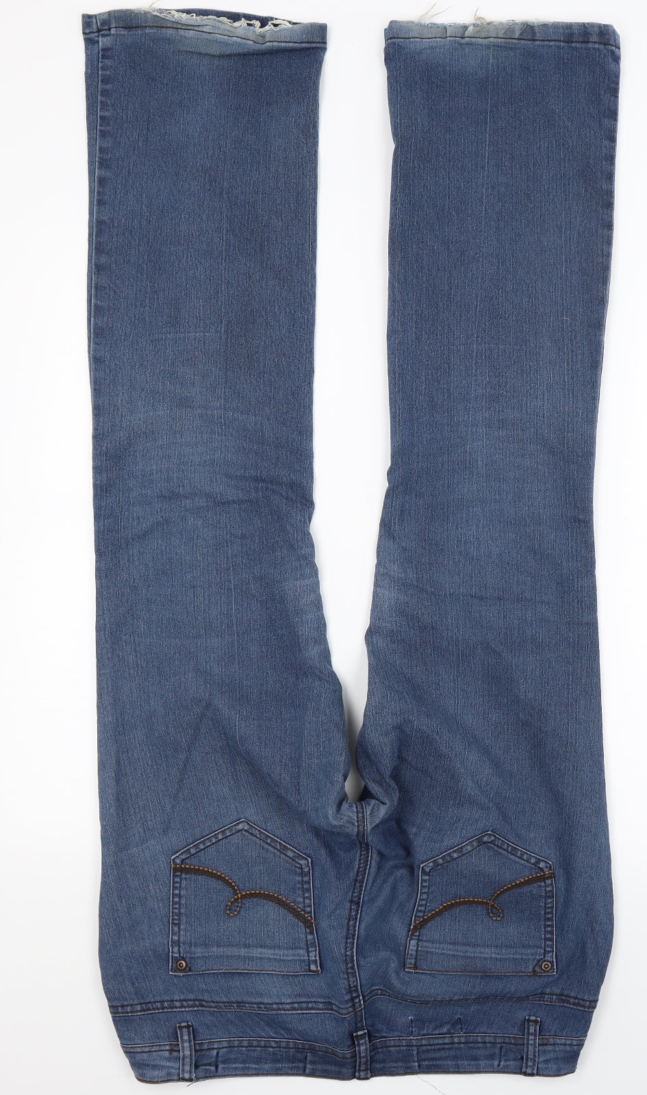 NEXT Womens Blue  Denim Bootcut Jeans Size 10 L29 in