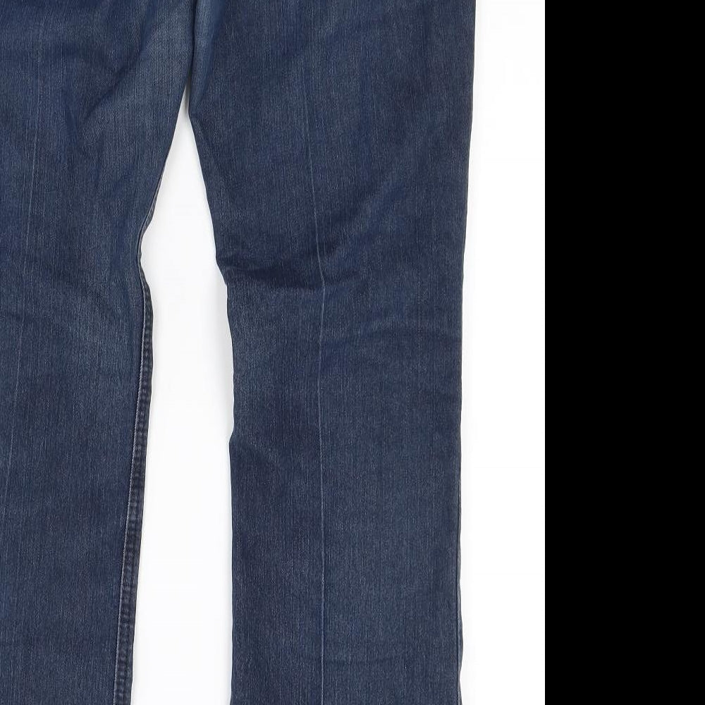 NEXT Womens Blue  Denim Bootcut Jeans Size 12 L28 in