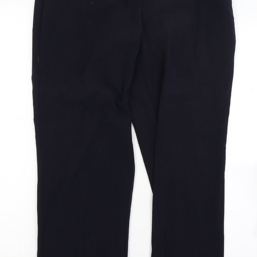 Saviour Womens Blue   Trousers  Size 12 L28 in