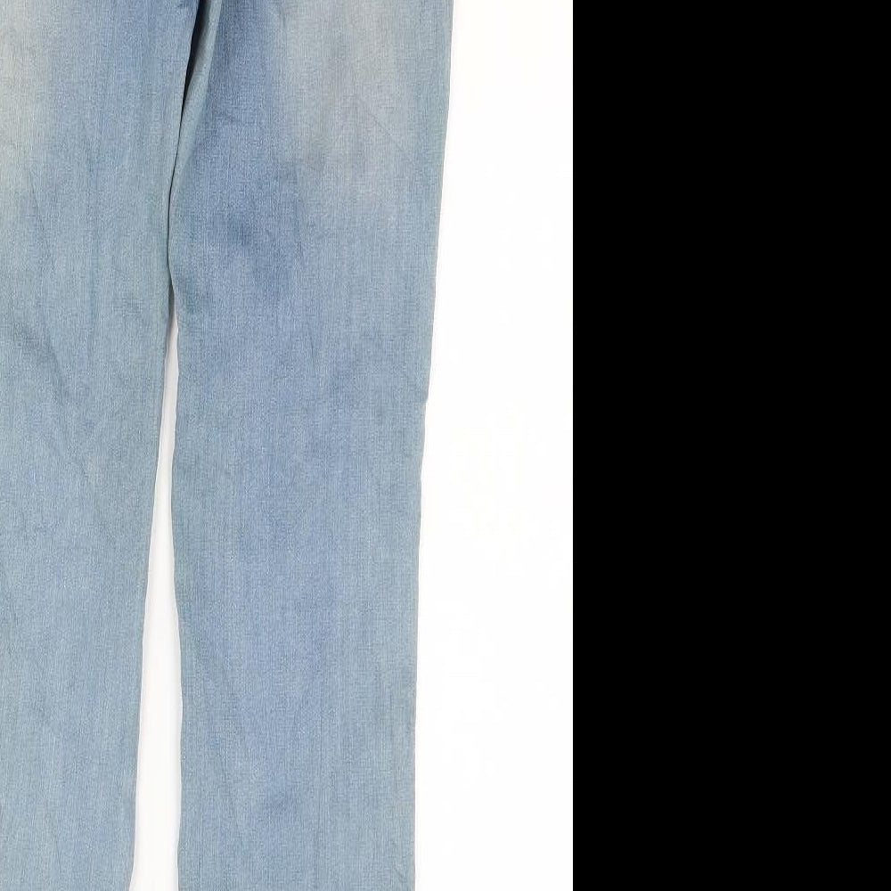 Matalan Womens Blue  Denim Skinny Jeans Size 8 L28 in