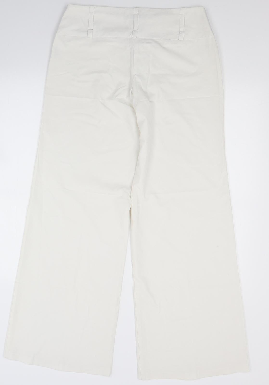 Select Womens White   Trousers  Size 10 L27 in
