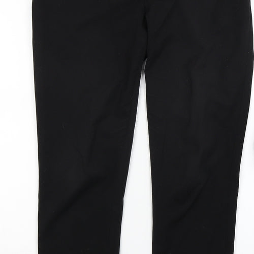 H&M Womens Black   Trousers  Size 8 L27 in
