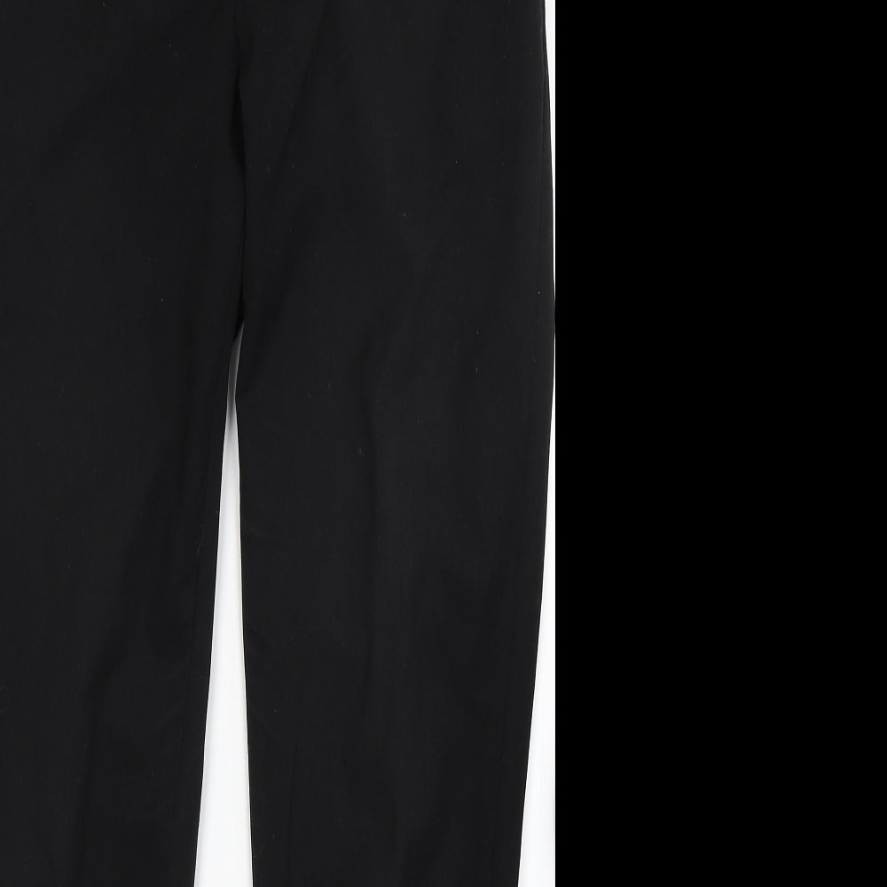 H&M Womens Black   Trousers  Size 8 L27 in