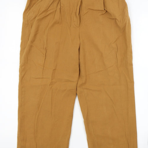 laurel Womens Brown   Capri Trousers Size 12 L23 in