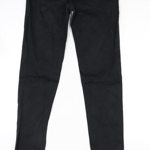 Lpb Womens Black  Denim Skinny Jeans Size 6 L30 in