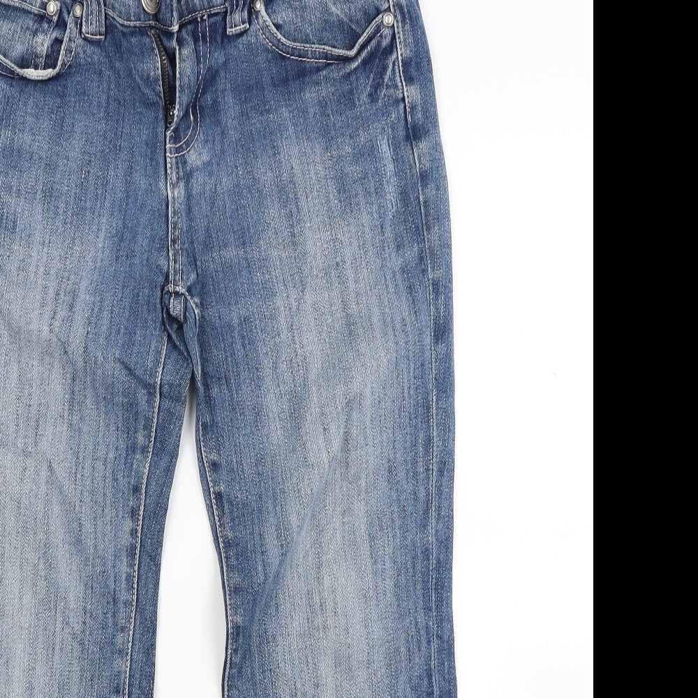 Xanaka Womens Blue  Denim Cropped Jeans Size 27 in L22 in