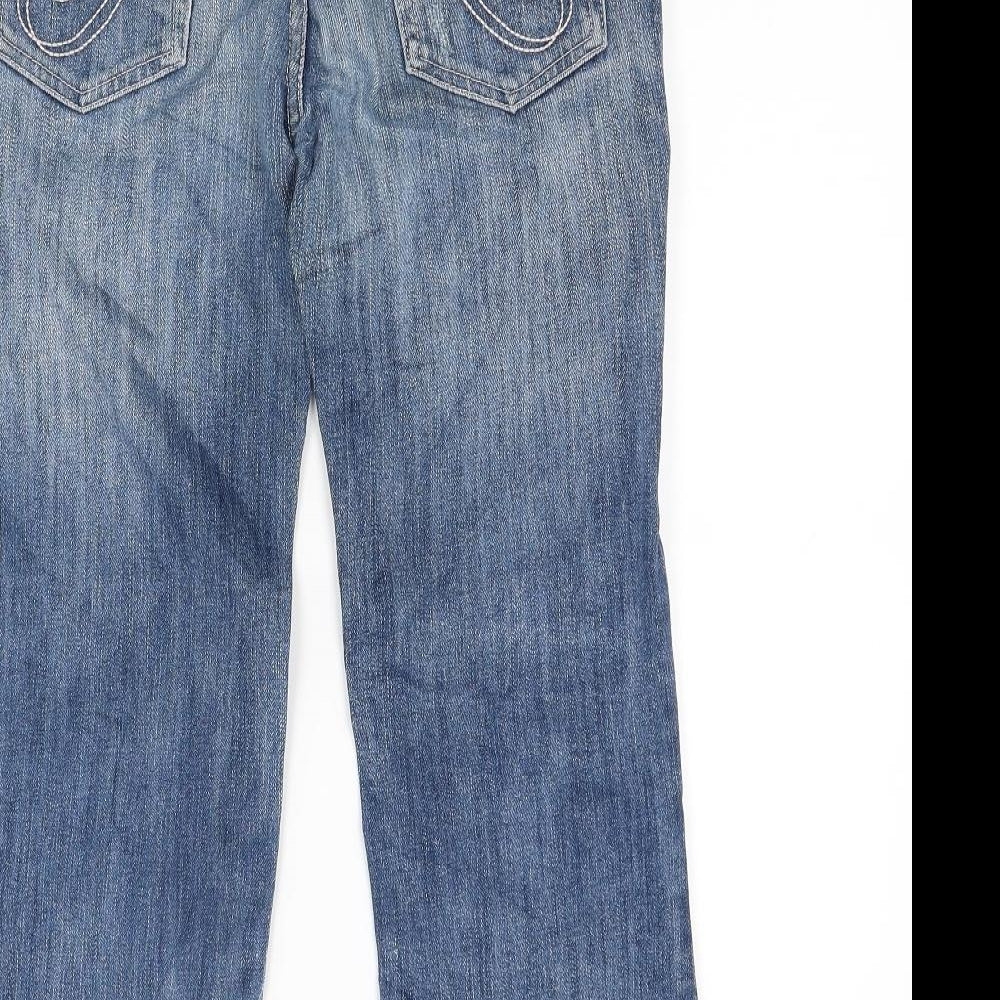 Xanaka Womens Blue  Denim Cropped Jeans Size 27 in L22 in