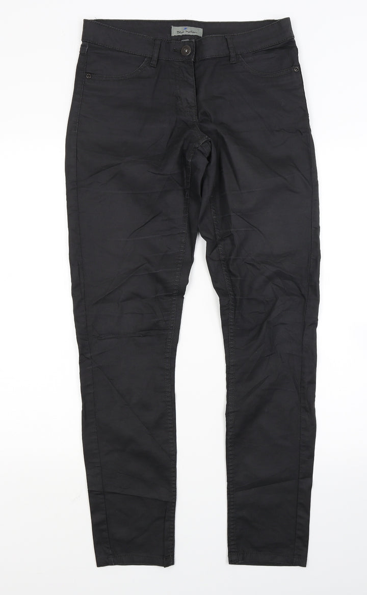 Blue motion Womens Black Denim Skinny Jeans Size 8 L27 in