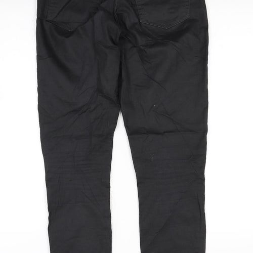 Blue motion Womens Black  Denim Skinny Jeans Size 8 L27 in