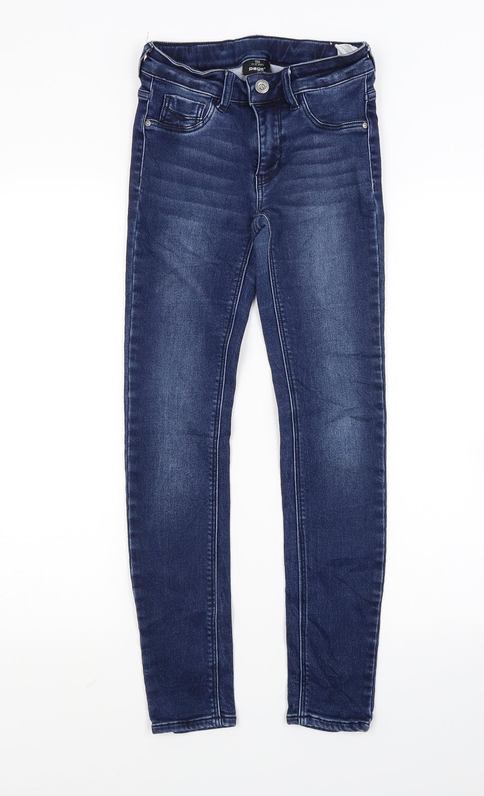 Page Girls Blue  Denim Skinny Jeans Size 12 Years