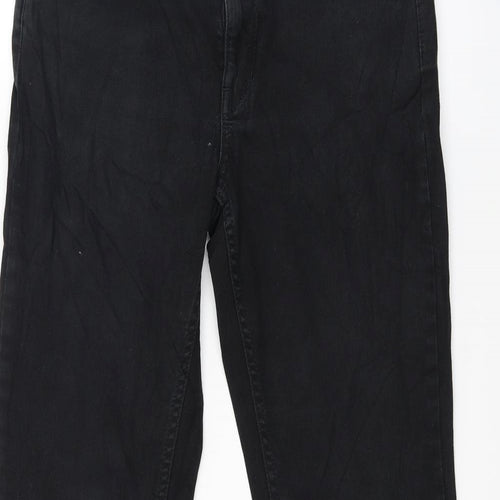 Esprit Womens Black  Denim Straight Jeans Size 28 L34 in