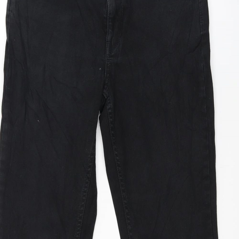 Esprit Womens Black  Denim Straight Jeans Size 28 L34 in
