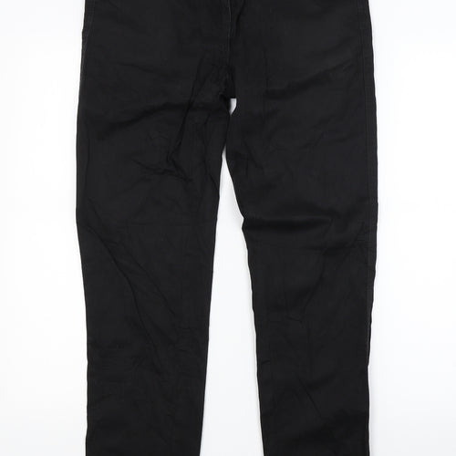 Preworn Womens Black  Denim Skinny Jeans Size 10 L27 in