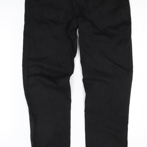 Preworn Womens Black  Denim Skinny Jeans Size 10 L27 in