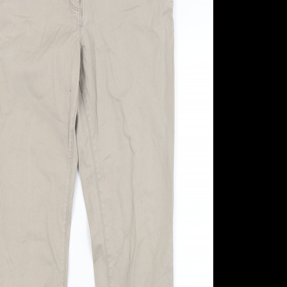 White Stuff Womens Beige   Trousers  Size 10 L27 in