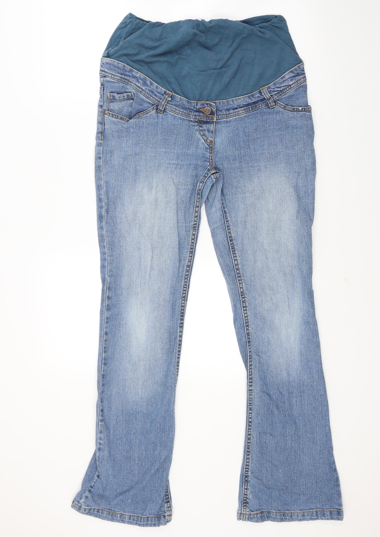 Colline Womens Blue  Denim Bootcut Jeans Size 12 L28 in