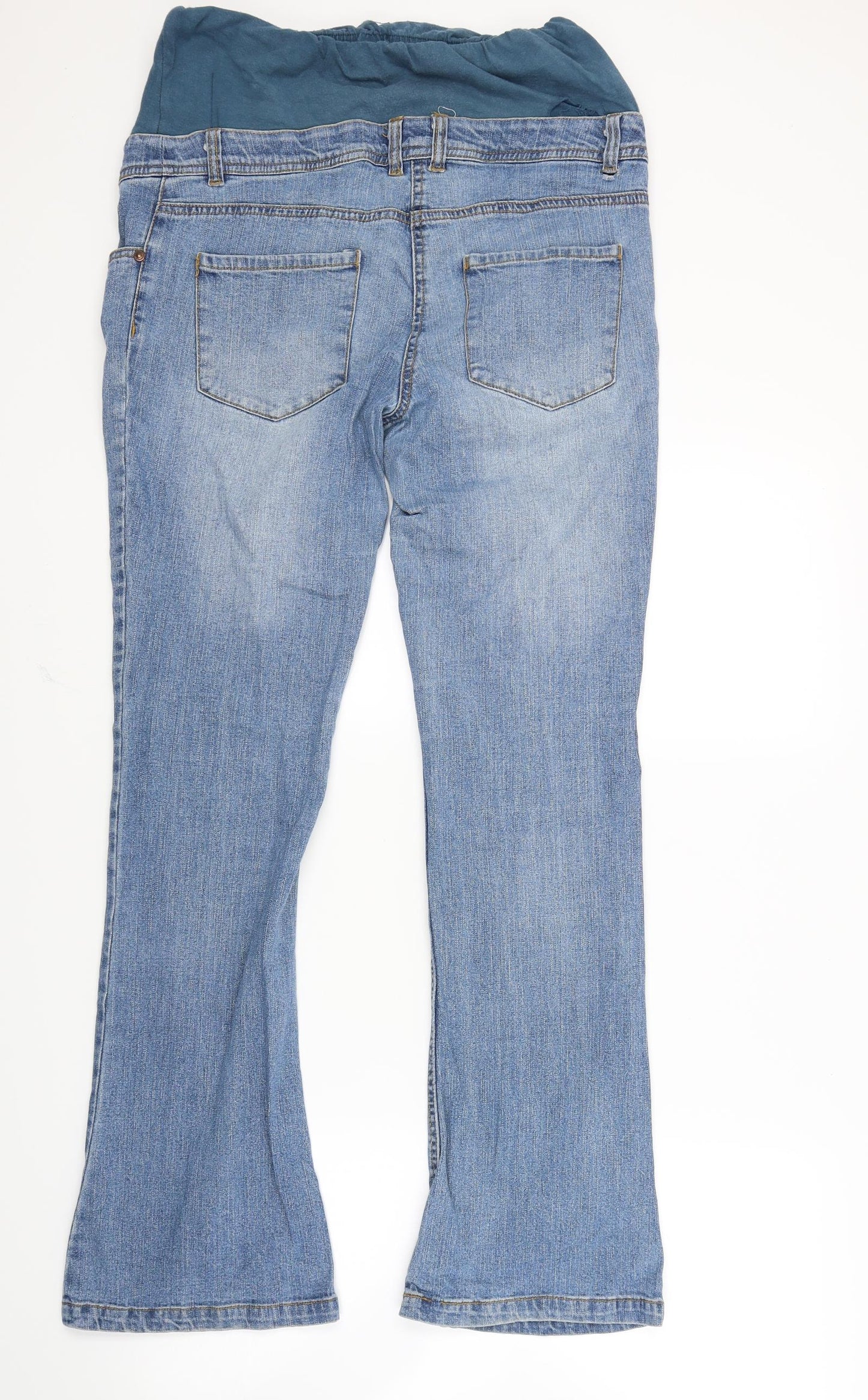 Colline Womens Blue  Denim Bootcut Jeans Size 12 L28 in