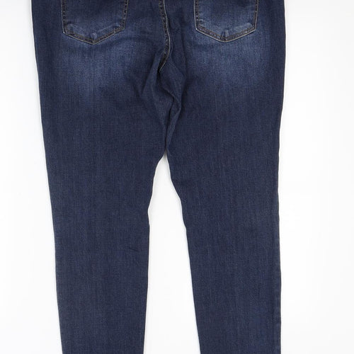 D jeans Womens Blue  Denim Skinny Jeans Size 12 L25 in