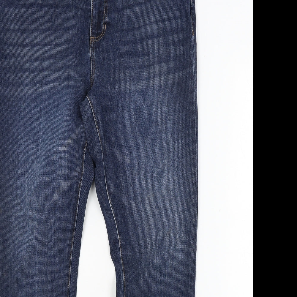 D jeans Womens Blue  Denim Skinny Jeans Size 12 L25 in
