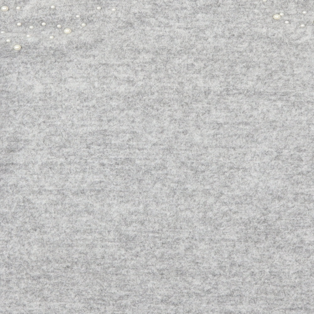 New Look Womens Grey   Pullover Jumper Size S