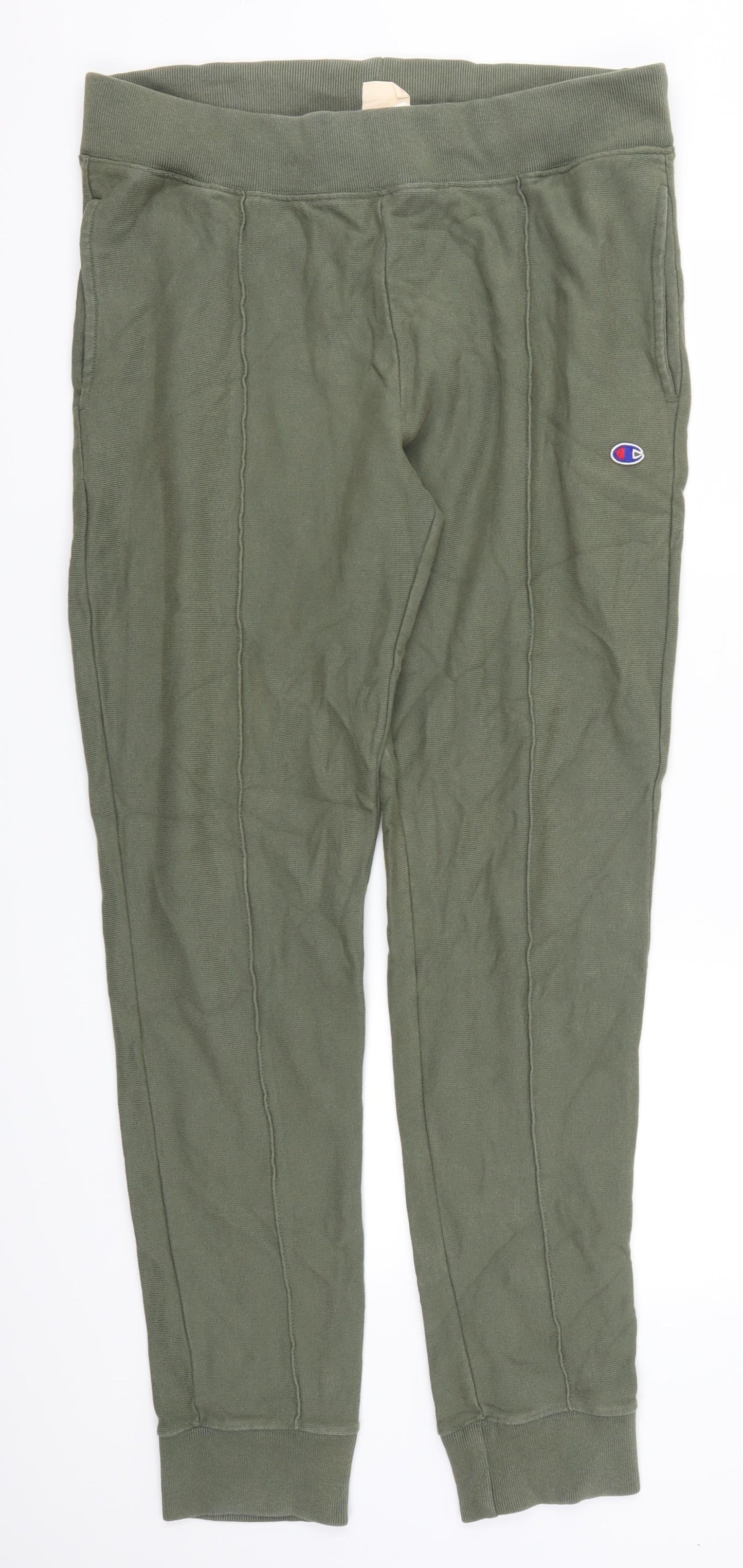 Champion Mens Green   Sweatpants Trousers Size M L32 in