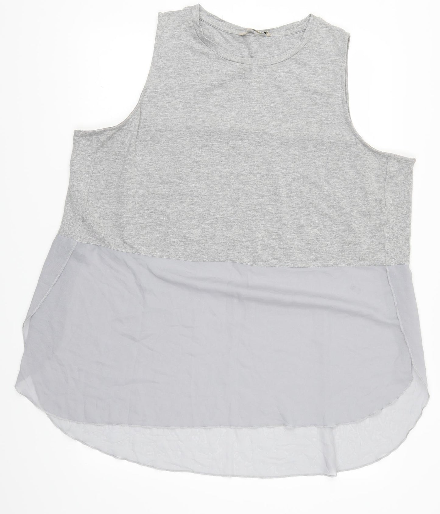 TU Womens Grey   Basic Tank Size 24