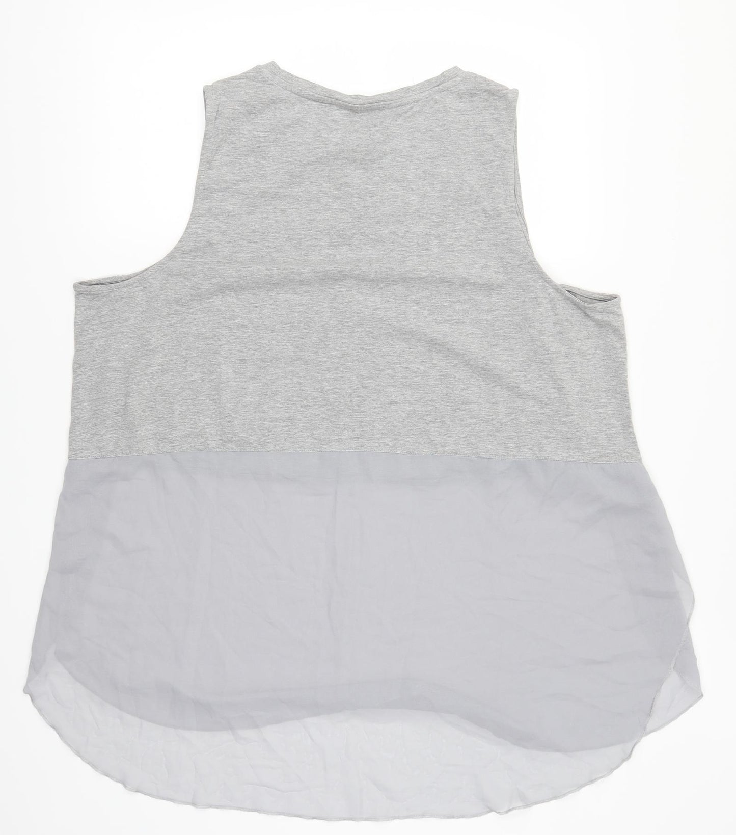 TU Womens Grey   Basic Tank Size 24