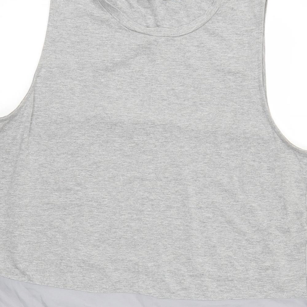 TU Womens Grey   Basic Tank Size 24
