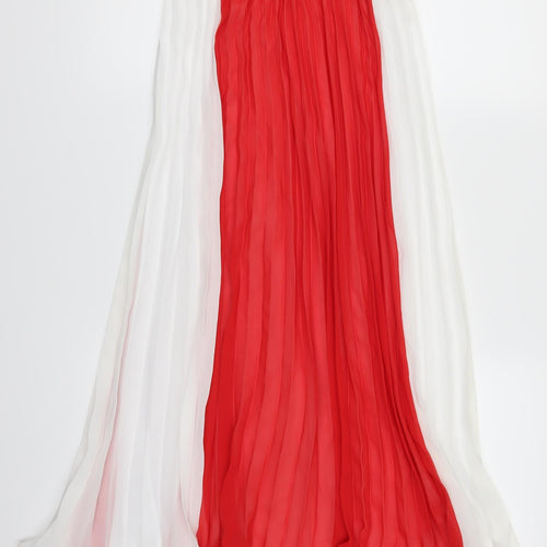 Monki Womens Red   Swing Skirt Size XS