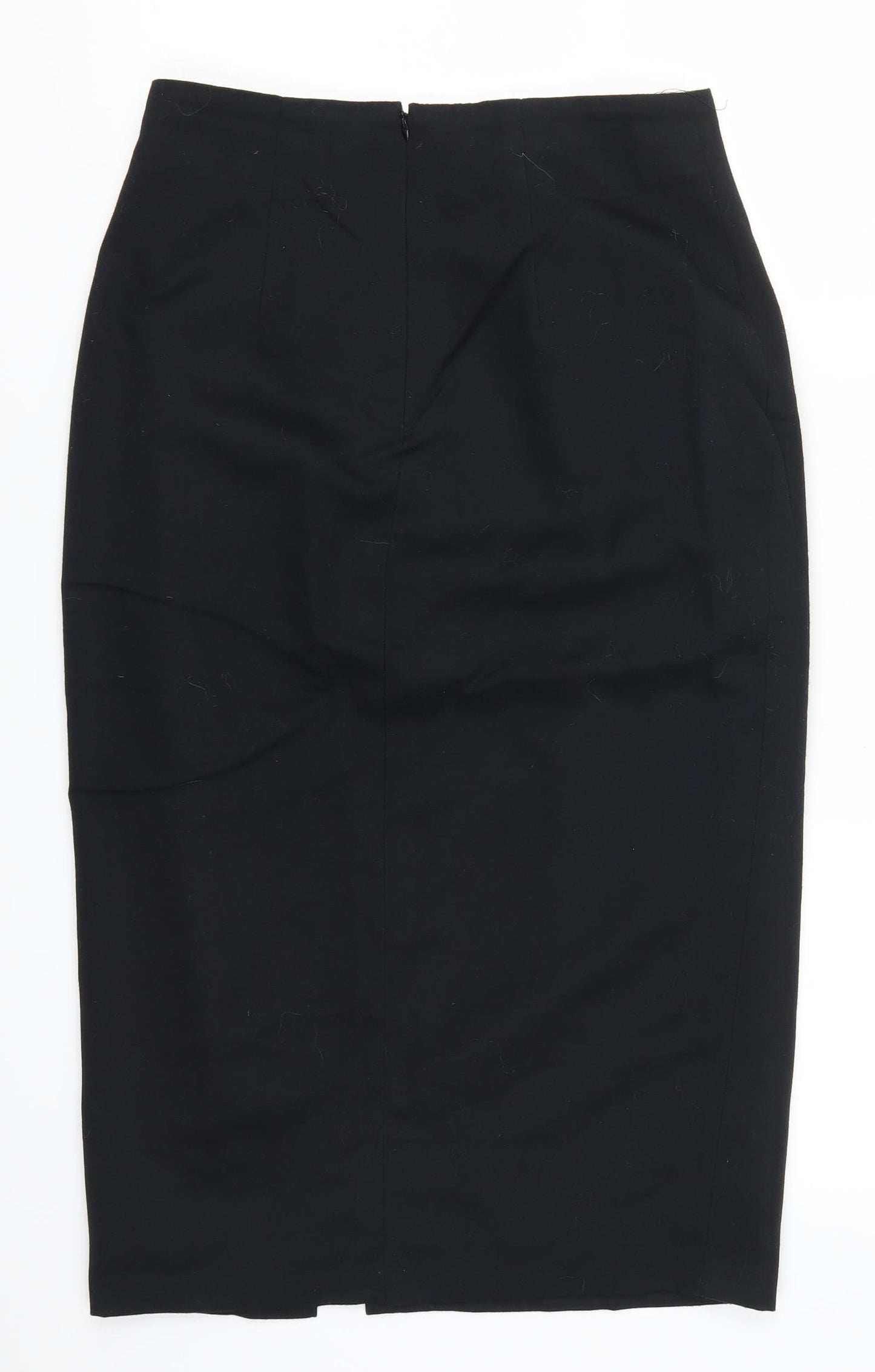 Prinsiples Womens Black   Straight & Pencil Skirt Size 14