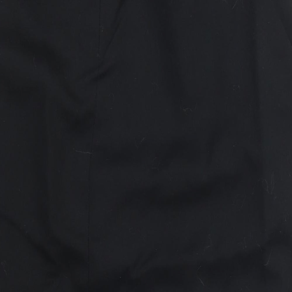 Prinsiples Womens Black   Straight & Pencil Skirt Size 14